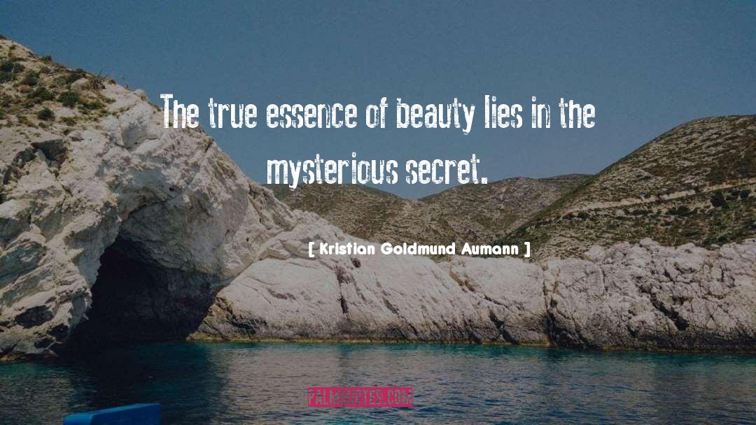 Essence Of Beauty quotes by Kristian Goldmund Aumann