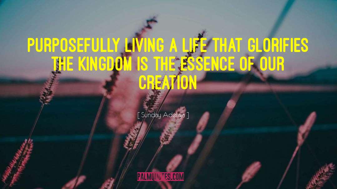 Essence Of Creation quotes by Sunday Adelaja