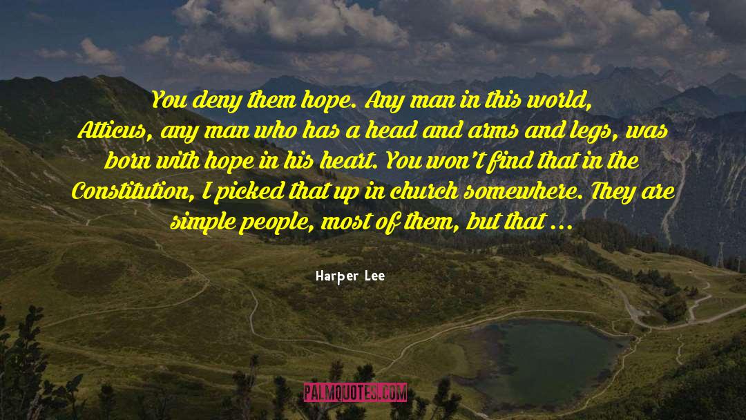 Essence Of The Church quotes by Harper Lee