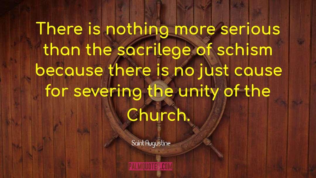 Essence Of The Church quotes by Saint Augustine
