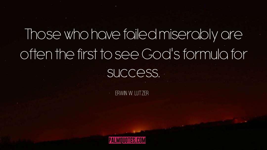 Essential For Success quotes by Erwin W. Lutzer