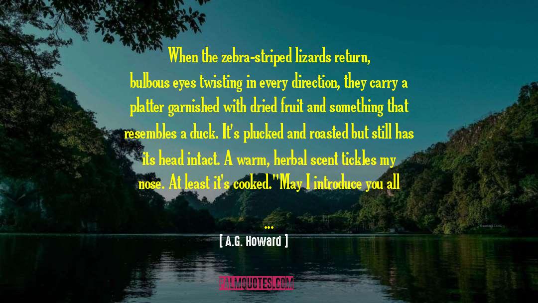 Establish Mass Confusion quotes by A.G. Howard