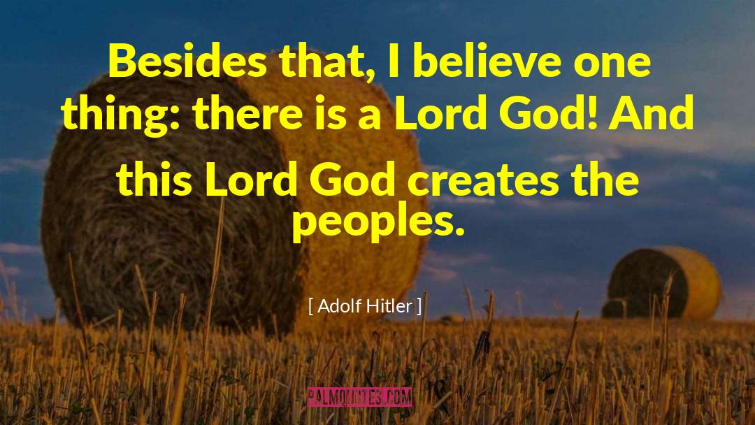 Established Religion quotes by Adolf Hitler