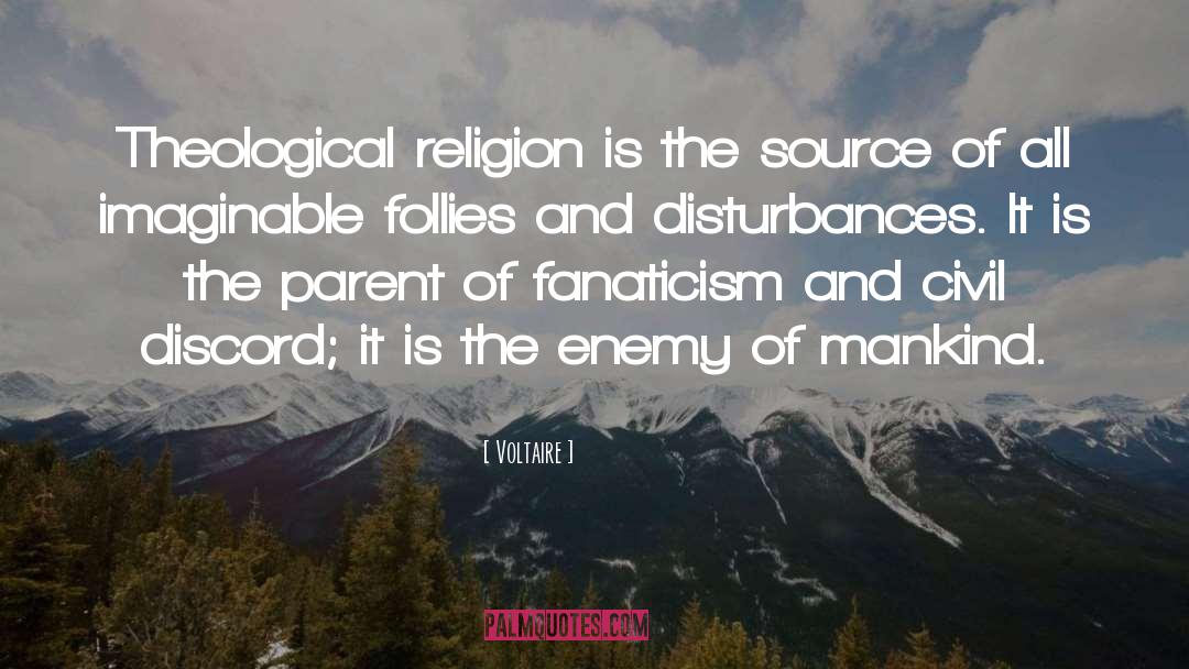 Established Religion quotes by Voltaire