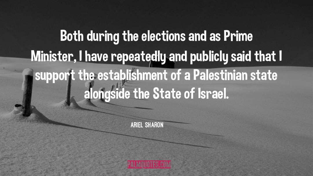 Establishment Anniversary quotes by Ariel Sharon