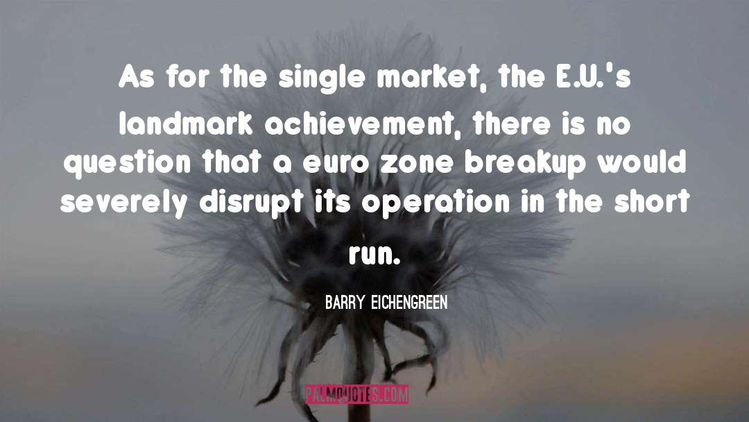 Establos Market quotes by Barry Eichengreen