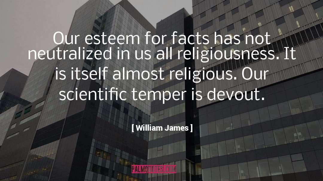 Esteem quotes by William James