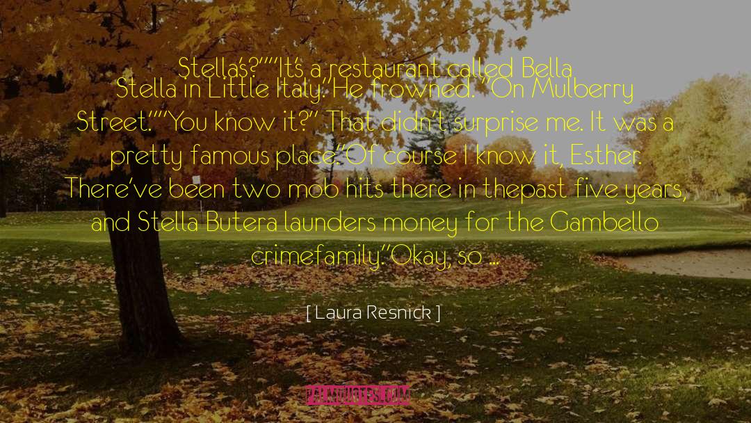 Esther quotes by Laura Resnick