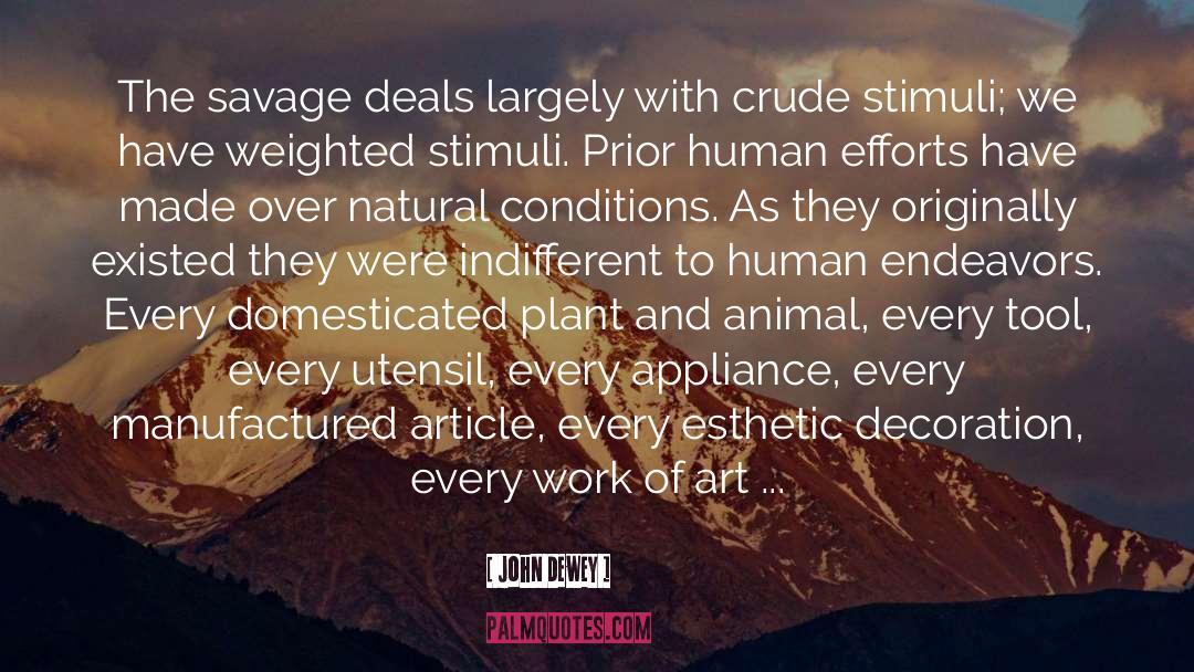 Esthetic quotes by John Dewey