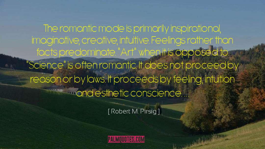 Esthetic quotes by Robert M. Pirsig