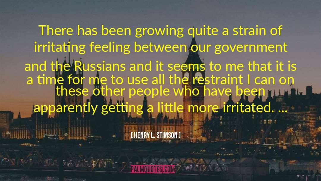 Estonians And Russians quotes by Henry L. Stimson