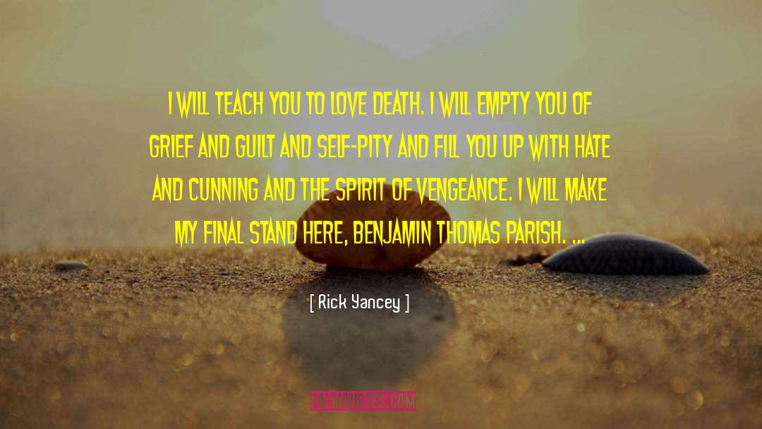 Estranho Love quotes by Rick Yancey