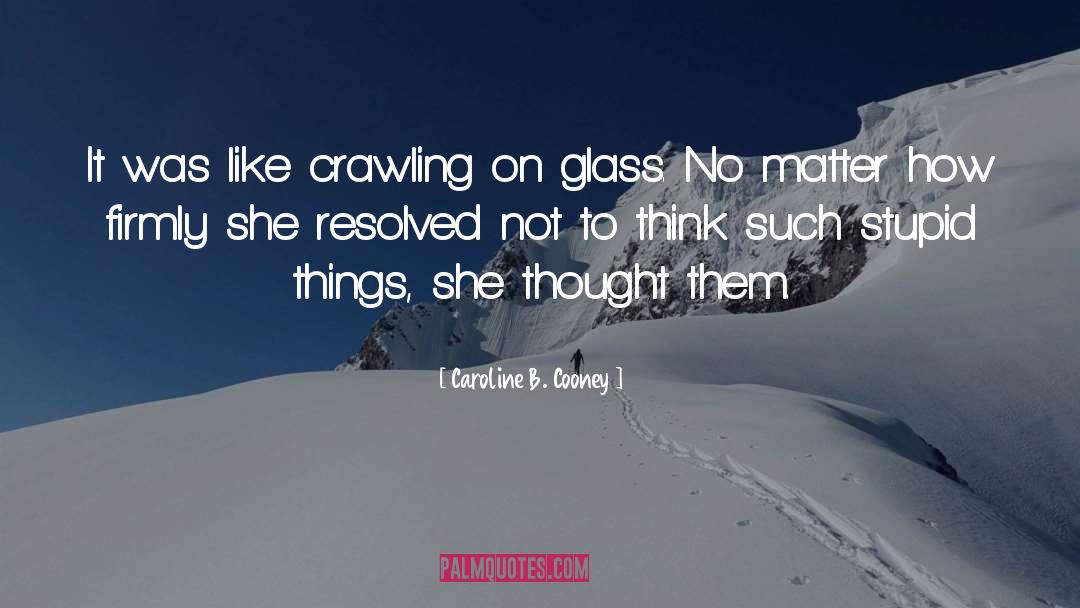Estriado Glass quotes by Caroline B. Cooney