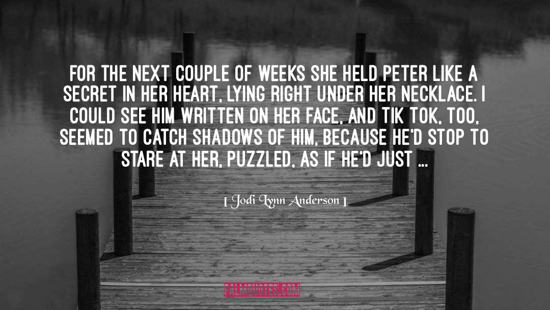 Eszterh Zy Tok Ny quotes by Jodi Lynn Anderson