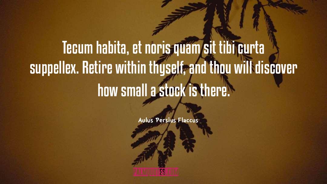 Et quotes by Aulus Persius Flaccus