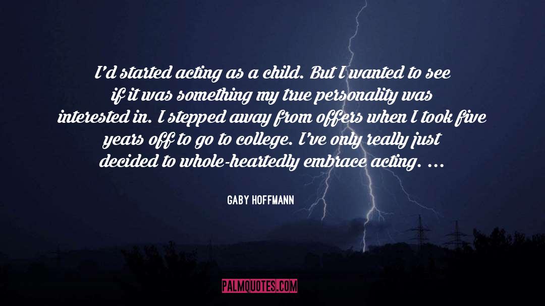 Eta Hoffmann quotes by Gaby Hoffmann