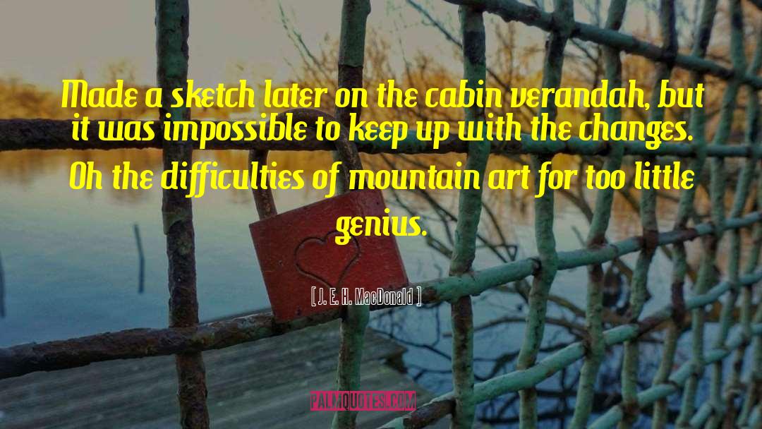 Etch A Sketch quotes by J. E. H. MacDonald