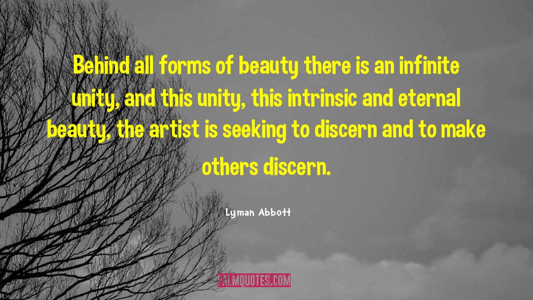 Eternal Beauty quotes by Lyman Abbott