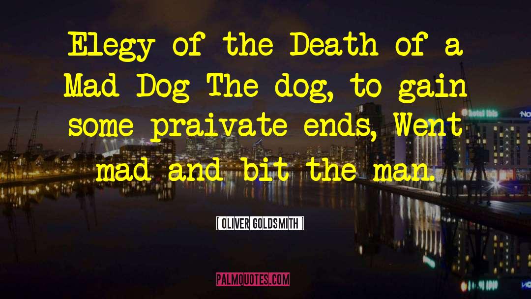 Eternal Death quotes by Oliver Goldsmith