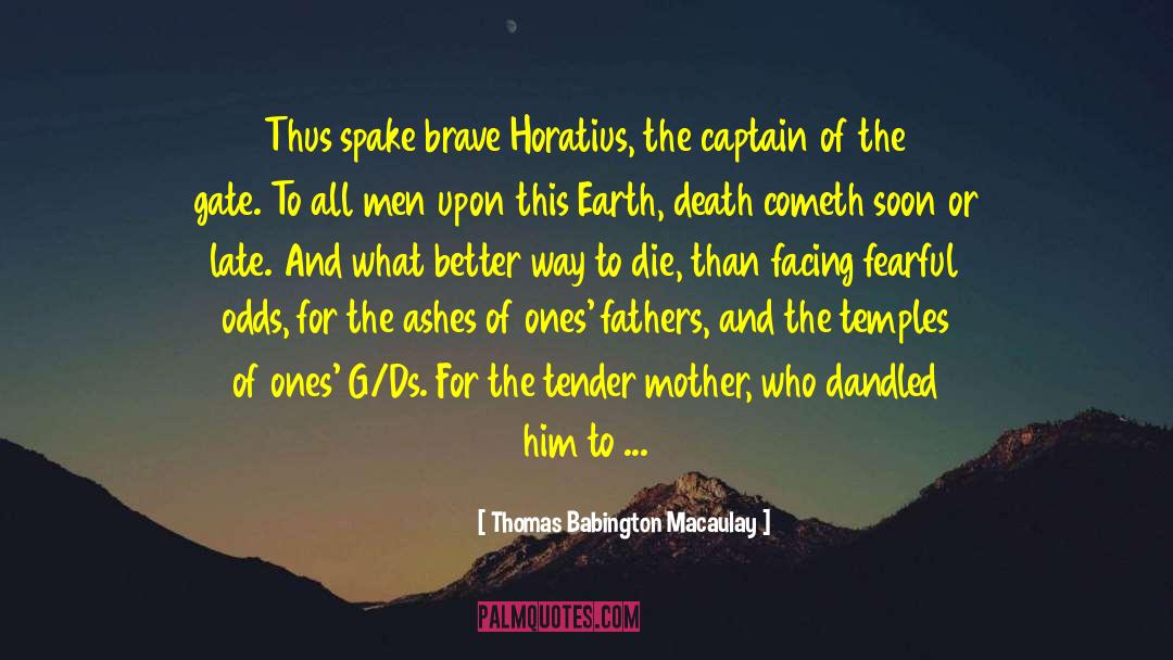 Eternal Flame quotes by Thomas Babington Macaulay