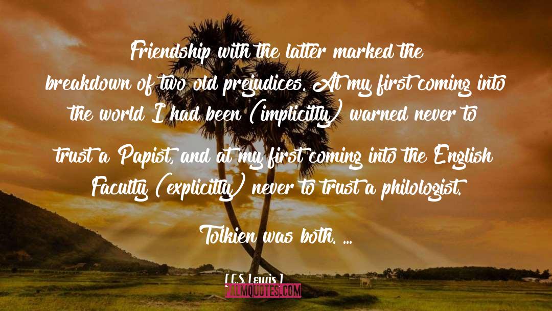 Eternal Friendship quotes by C.S. Lewis