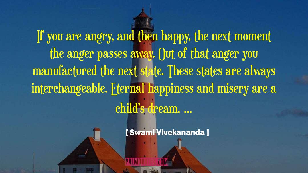 Eternal Happiness quotes by Swami Vivekananda