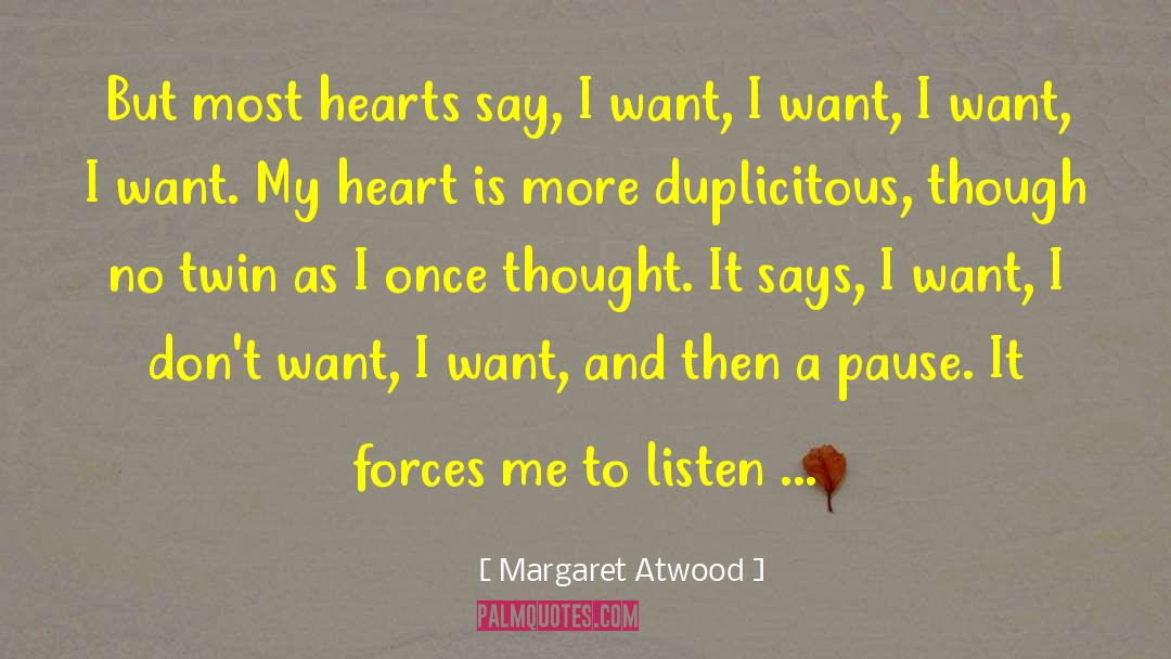 Eternal Hearts quotes by Margaret Atwood