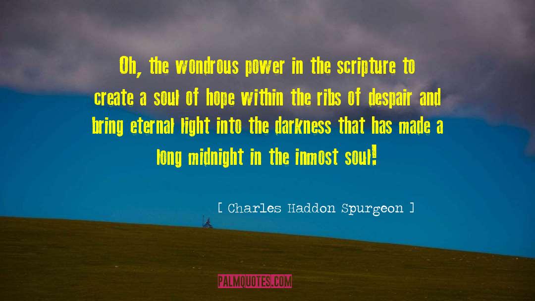 Eternal Light quotes by Charles Haddon Spurgeon