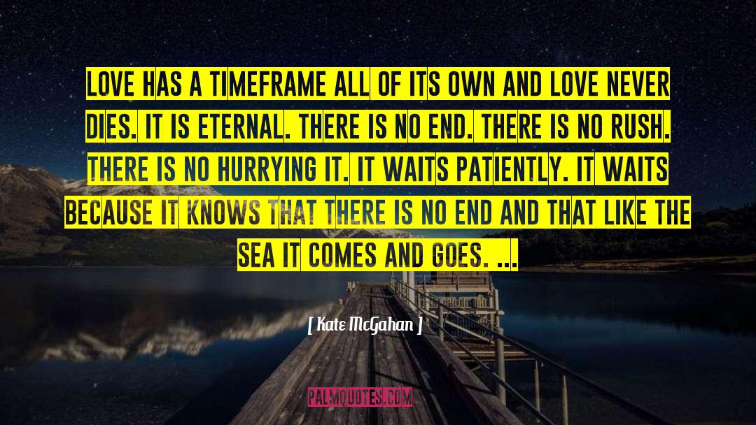 Eternal Love quotes by Kate McGahan