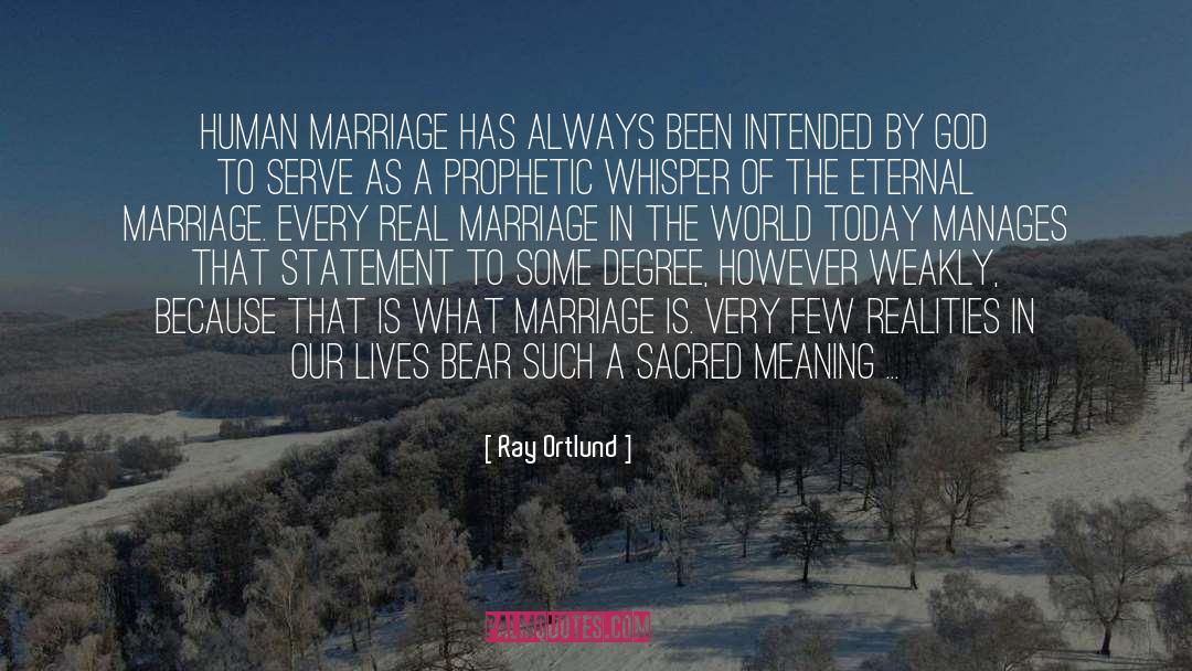 Eternal Marriage quotes by Ray Ortlund