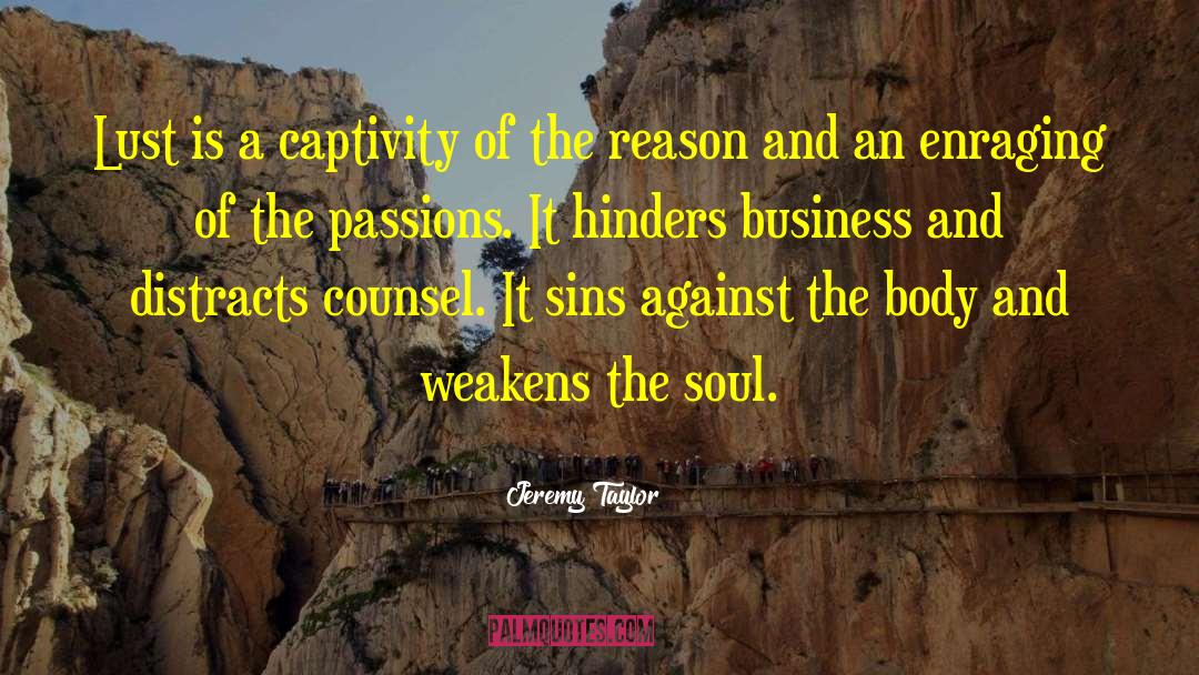 Eternal Passion quotes by Jeremy Taylor