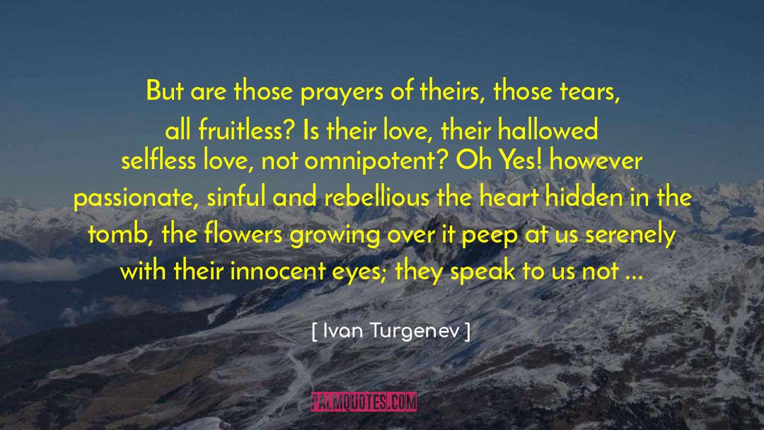 Eternal Peace quotes by Ivan Turgenev