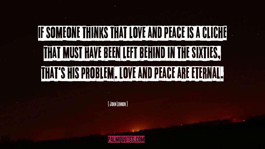 Eternal Peace quotes by John Lennon