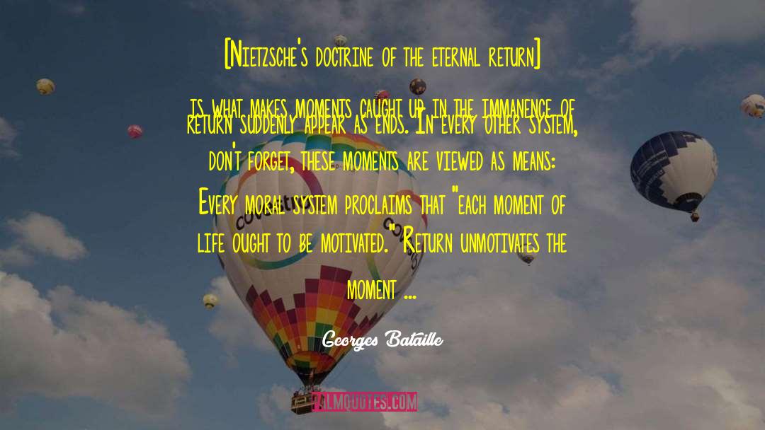 Eternal Perspective quotes by Georges Bataille