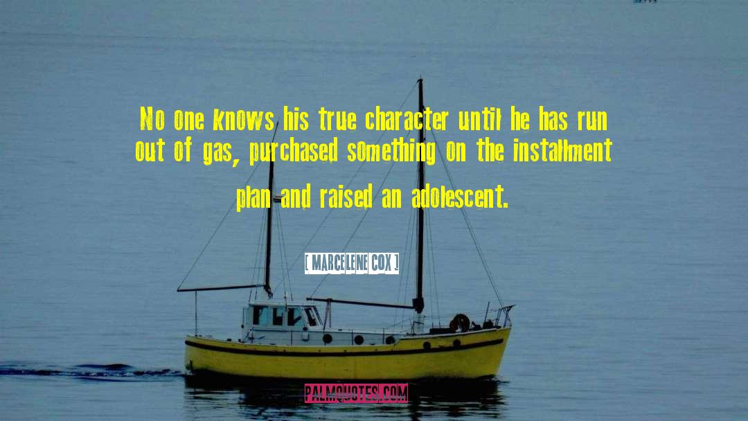 Eternal Plan quotes by Marcelene Cox