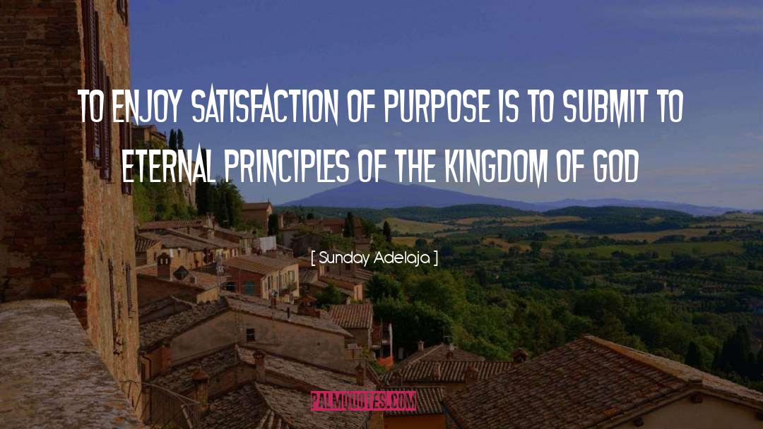 Eternal Principles quotes by Sunday Adelaja