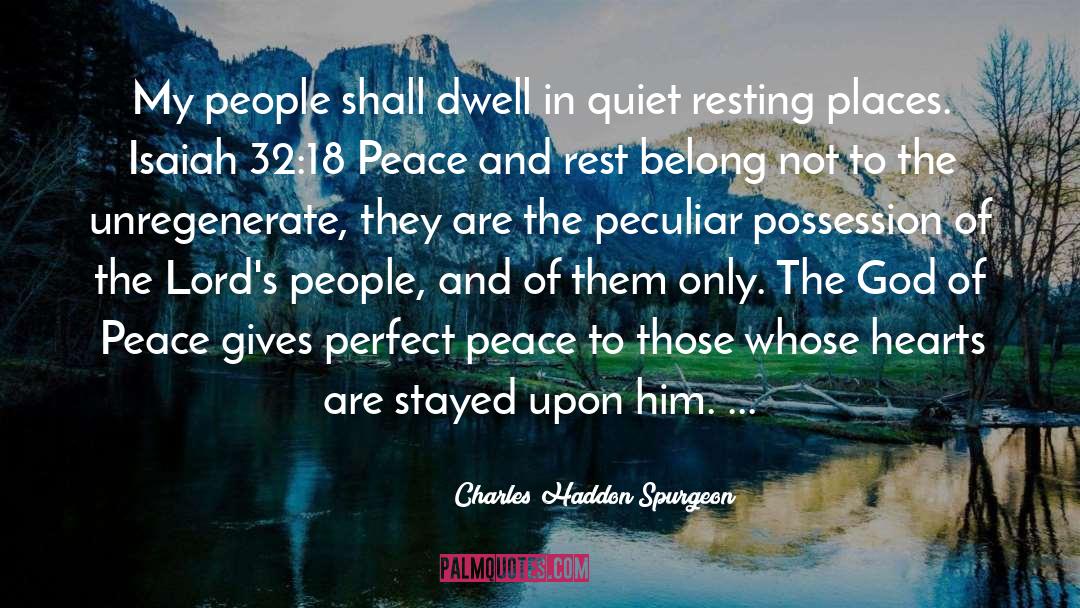 Eternal Rest quotes by Charles Haddon Spurgeon