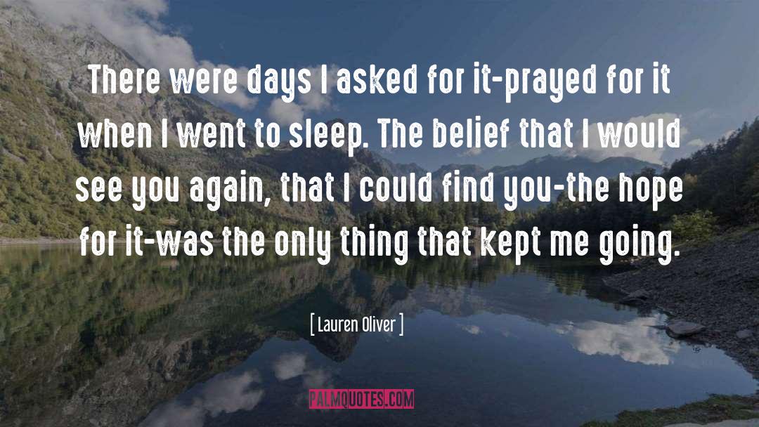 Eternal Sleep quotes by Lauren Oliver