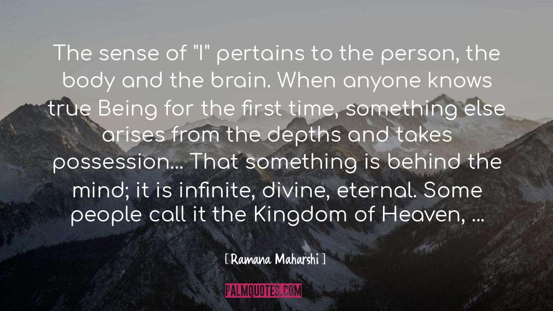 Eternal Song quotes by Ramana Maharshi