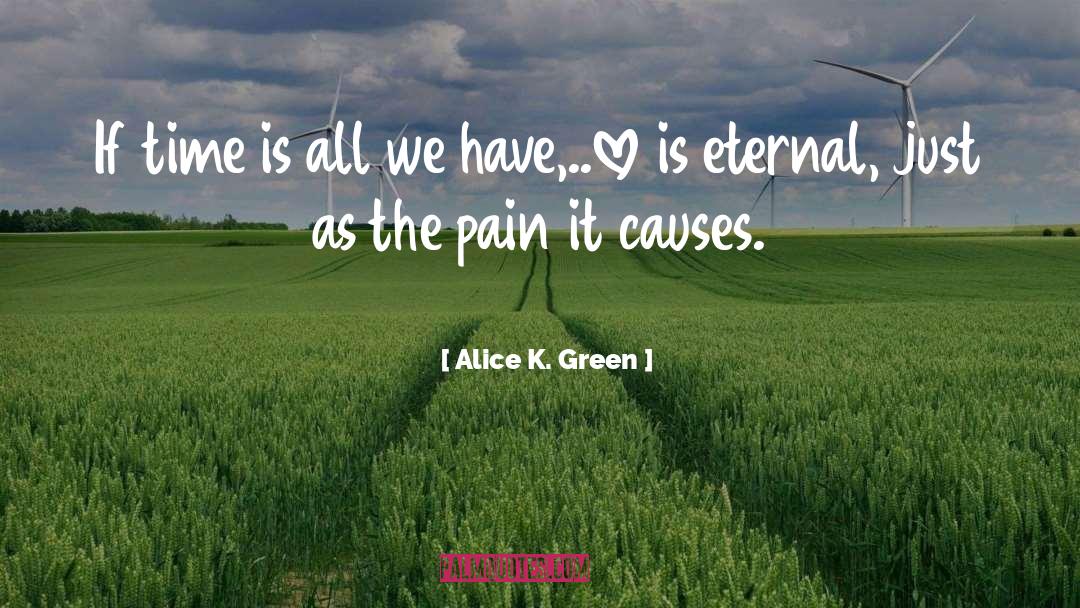 Eternal Starling Alex quotes by Alice K. Green