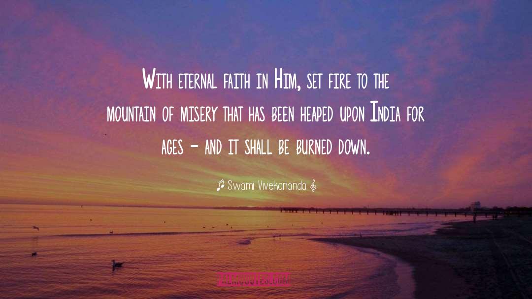 Eternal Starling quotes by Swami Vivekananda