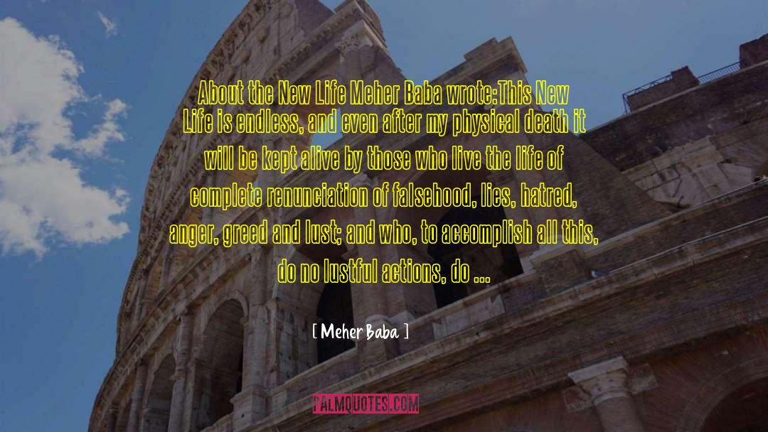 Eternally quotes by Meher Baba
