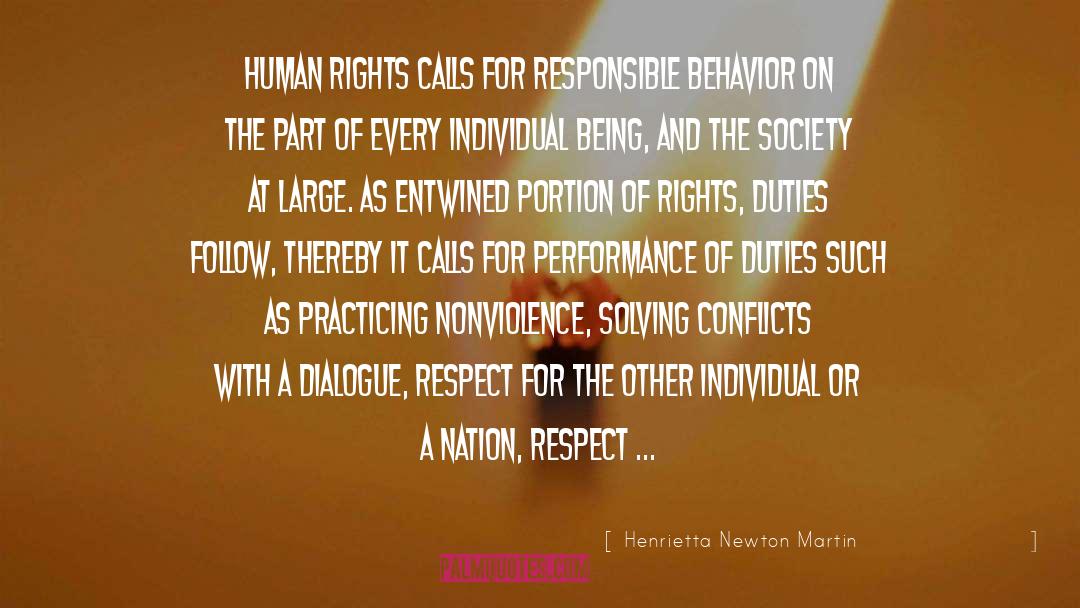 Ethical Behavior quotes by Henrietta Newton Martin
