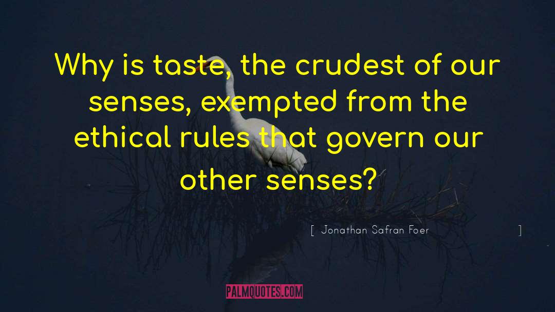 Ethical Behaviour quotes by Jonathan Safran Foer