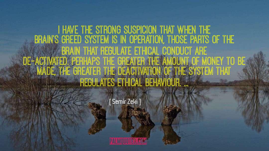 Ethical Behaviour quotes by Semir Zeki