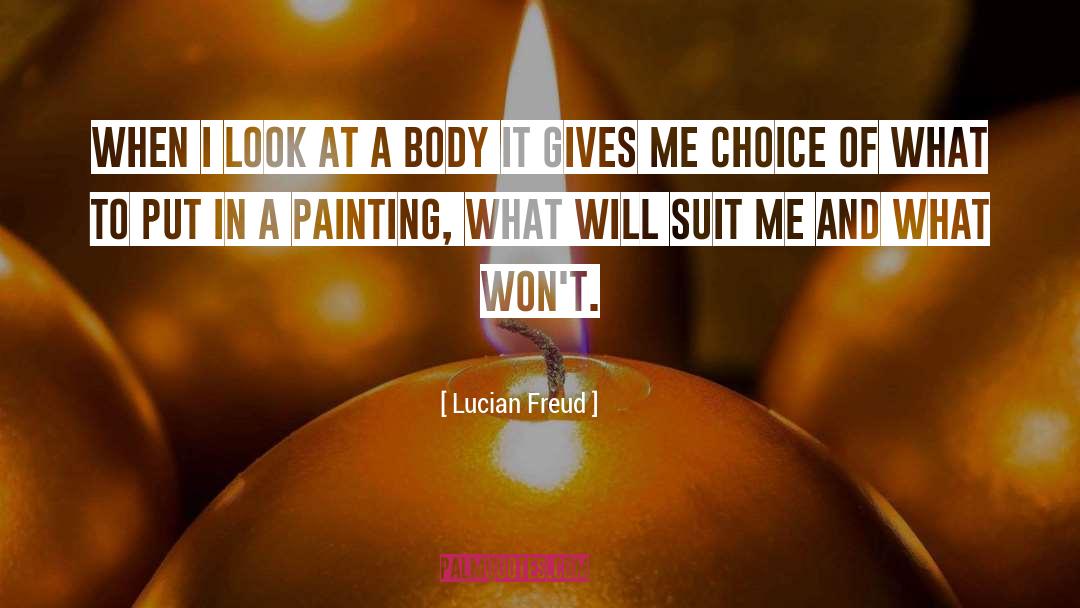 Ethical Choice quotes by Lucian Freud