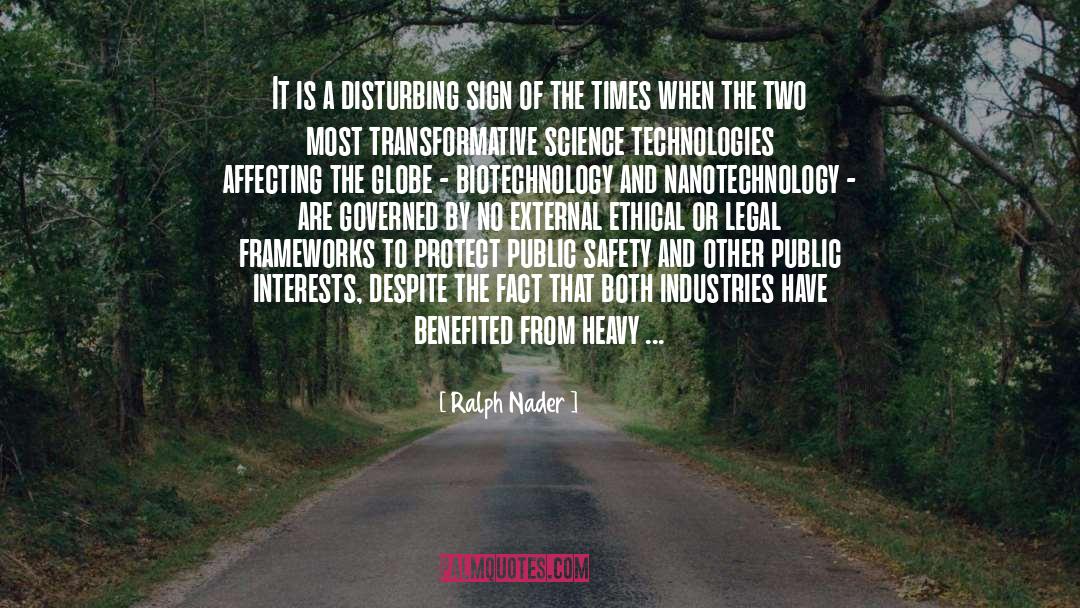 Ethical quotes by Ralph Nader