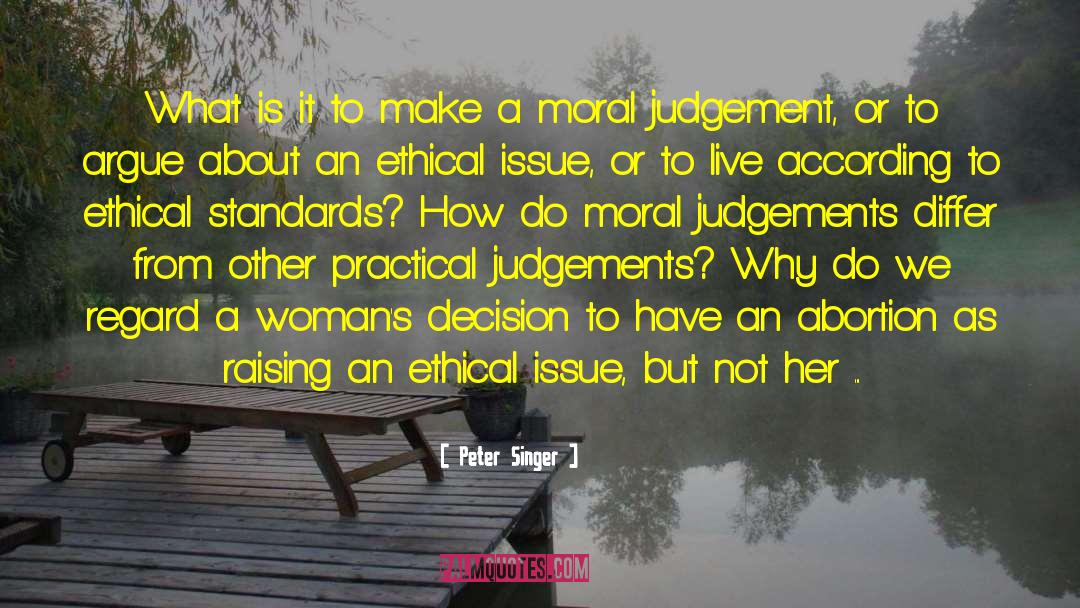 Ethical Standards quotes by Peter Singer