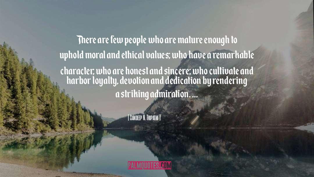 Ethical Values quotes by Sandeep N. Tripathi