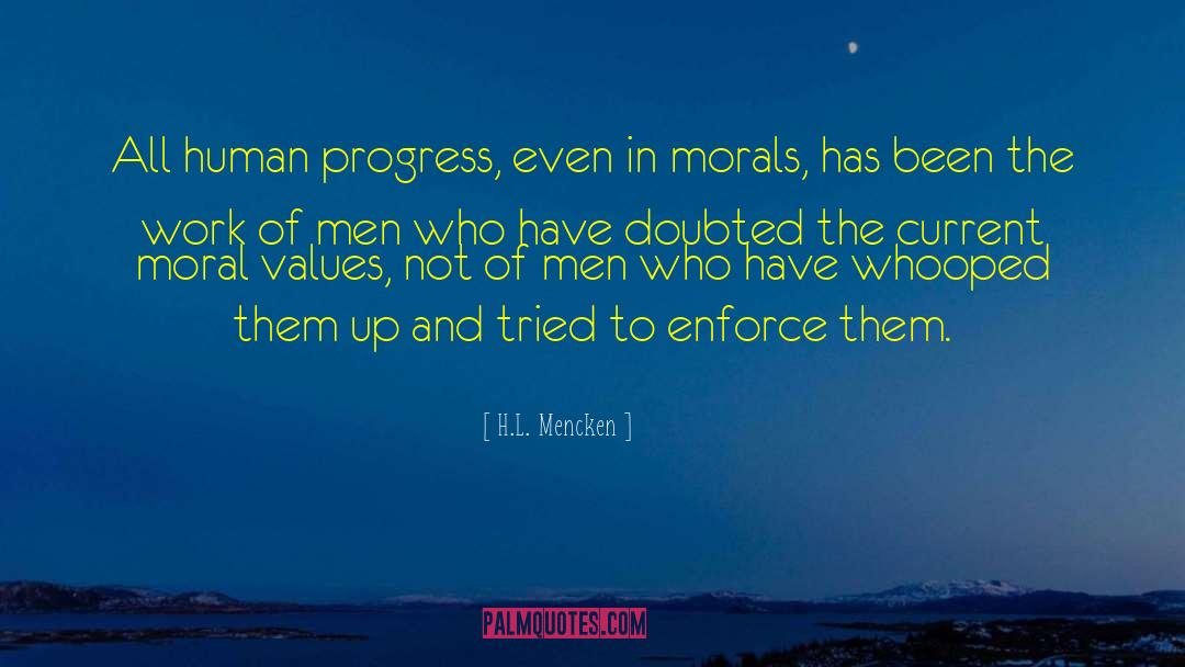 Ethics And Morals quotes by H.L. Mencken